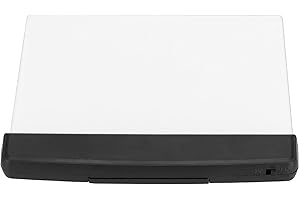 ANNADUE Kafuty Luz de Lectura LED Pantalla Plana Portátil Luz de Lectura Nocturna Luz de Libro Desmontable LED de Bajo Voltaje Lámpara de Lectura de Libro de Panel de Protección de Ojos