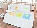Elephant Collection 100% Cotton Cot Bed 4.5 Tog Quilt/Duvet