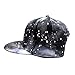 HuntGold 1X Fashion Hiphop Printed Snapback Adjustable Peaked Baseball Hat Cap(gray)