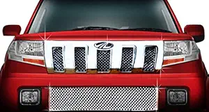 CAR SAAZ Bentley Type Front Chrome Grill Compatible with TUV 300 (2015 - Present)