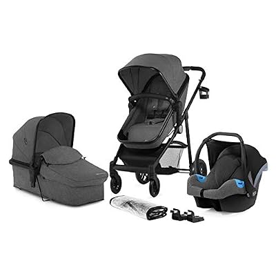 Kinderkraft Juli 3en1 Multi Poussette Et Siège-Auto Mink Gris