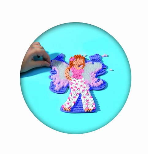 Imagen 3 de SES Deutschland 6104 - Juego de perlas para planchar (brillan en la oscuridad), diseño de hadas