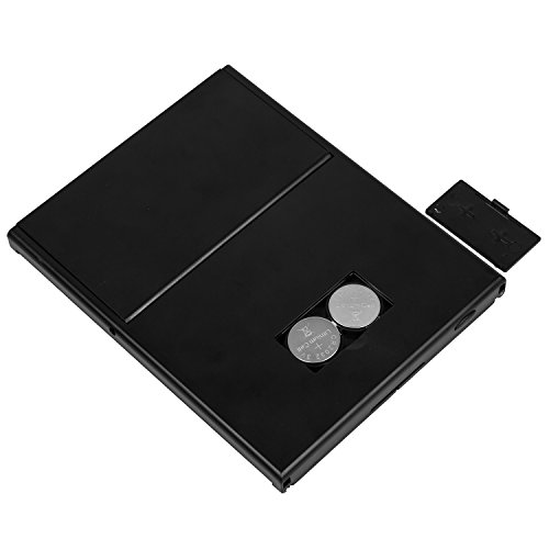 UVISTAR Kosmetikspiegel mit 8-LEDs Beleuchtung / Faltbare Beleuchtet Schminkspiegel / Reisespiegel 3 Seite / Make Up Spiegel mit Licht / Standspiegel mit Baterrie / Badspiegel Ohne vergrößerung - 6