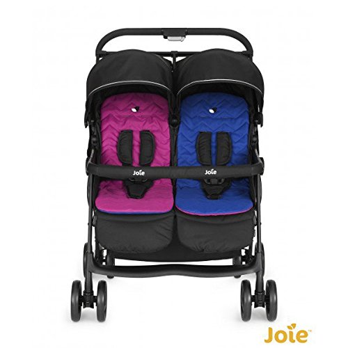 Price comparison product image Joie Aire Twin Stroller - Pink / Blue