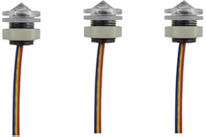 EPTTECH Sensore di livello del liquido fotoelettrico FS-IR02B Contatto alcol d'acqua Micro dimensioni Sensore di livello del serbatoio dell'acqua con uscita analogica, confezione da 3