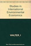 Image de Studies in International Environmental Economics