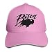 Produktbild hanbaozhou Snapback Hat Sandwich Peaked Cap Bison Durable Baseball Cap Hats Adjustable Peaked Trucker Cap