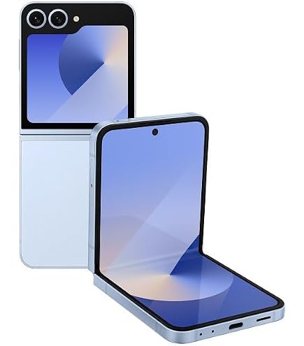 Samsung Galaxy Z Flip6 AI Smartphone, Unlocked Android Smartphone