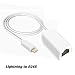 Produktbild Funkprofi Lightning auf RJ45 Ethernet LAN Netzwerk Adapter Konverter für Apple iPhone/iPad Plug & Play Silber