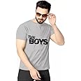 REVIZO Men T-Shirt, Half Sleeves, Round Neck, Polyester Fabric, The Boys Theme, Light Weight, Comfortable T-Shirt for Men (Pack of 1)