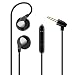 Produktbild sdyday in-Ear In-Ear Kopfhörer mit eingebautem Mikrofon Noise Cancelling Handy Kopfhörer Headsets für iPhone/iPad/Pod/Samsung Galaxy Handys/Android Smartphones/Tablets/Computer/MP3-Player, Schwarz , Free Size