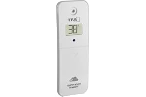 TFA Dostmann Thermo-Hygro-sändare, 30.3800.02, för TFA WLAN väderstationer 35.8000 | 35.8001