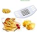 Produktbild NEUES Multifunktions-Pommes-Frites-Schneidwerkzeug, Gemüse-Obstschneider-Schneider-Zerhacker, hochwertiges PVC-Edelstahl-Küchenwerkzeug, 17,5 cm x 10,5 cm, einfach zu verwenden