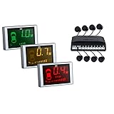 Abstandsanzeige zum Hindernis in Meter