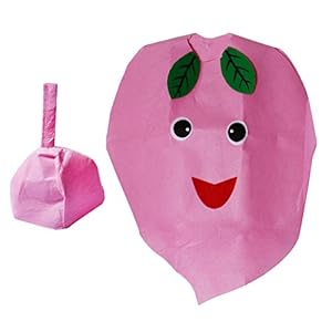 FITYLE Adultos Niños Divertido Fruta Comida Disfraces Fiesta Disfraces Traje Hallowmas Unisex