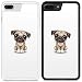 Produktbild I-Sonite Hard Back Printed Pug Pattern Benutzerdefinierte Fall Abdeckung für Sony Xperia XZ1