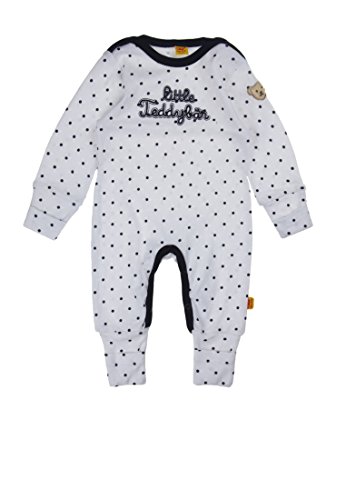 Steiff Baby Boys 0-24m Strampler 1/1 Arm mit Vario Polka Dot Long Sleeve Footies, Multicoloured (Allover Multicolored 0003), 9-12 Months (Manufacturer size: 80)