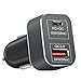 Produktbild lailongp Dual USB Mini Autoladegerät, 3.1A Reiseschnellladeadapter für Handys Tablets