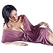 Produktbild VENMO Frauen Spitze Nachthemd Mädchen Nachtwäsche Nachthemd Nachtkleid Pyjama Damen Negligee Spitze Kleid Babydoll Schritt Unterwäsche Nachtwäsche Negligee Erotik Chemise Dessous Set (Sexy Purple)