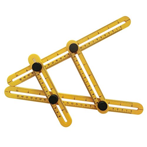 Winkelschablone, Winkelmesser Winkelschablone Winkelmesswerkzeug für Bauherren Handwerker Builders