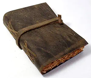 Valentine Gift Personal Dairy a Gift for Valentine Day for Boy Friend and Girl Friend (Leather Plain Finish)