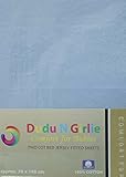 (PACK OF 2) PREMIUM QUALITY THICK COT BED FITTED SHEETS 70 X 140 CM 100% COTTON. (Blue)