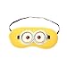 Minions Girls and Womens Eye Mask in Yellow