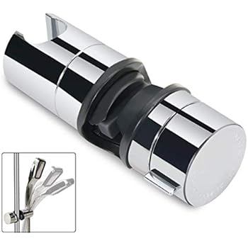 Supporto Doccia Da Parete In ABS, Per Aste Da 25 Mm, Resistente E Facile Da Installare - 5