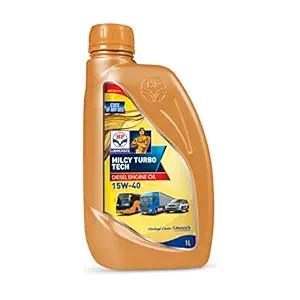 HP Lubricants Milcy Turbotech 15W-40 API CI4+ Diesel Engine Oil for Cars (1 L)