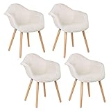 Patas de madera maciza, estilo retro nórdico, minimalista y elegante.