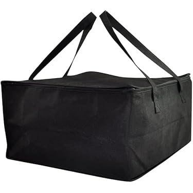 1/2 Stks Pizza Warmer Bag - Lekvrije Voedsel Levering Zak, Multifunctionele Geïsoleerde Tas | Koelere Opvouwbare Picknickmand met Smart Zipper Design