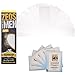 ZEOS Hair Removal Refill Paper Waxing Strips and After Wax Wipes for Men