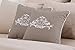 Produktbild sei Design  Deko-Kissen Royal Ambience mit Hochwertige Stickerei – 45x45 cm, Passend zu Luxus Tagesdecke Royal Ambience.
