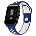 Price comparison product image sunhoyu Amazfit Bip Gear S2 Sport Watch Strap Soft Silicone Replacement Strap Sport Bracelet for Amazfit Bip Gear S2 Classic Vivoactive 3/HR Nokia 40 mm, L#, M