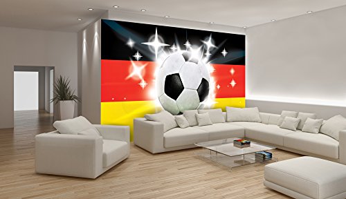 Olimpia Design Fototapete Photomural Fussball, 1 Stück, 475P4 - 2