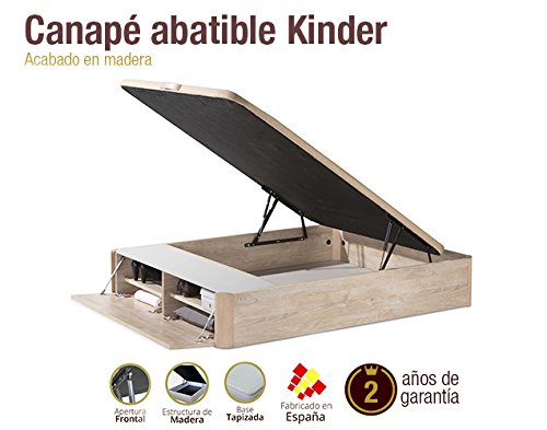 Naturconfort Canapé de Madera Kindeer 180x200cm