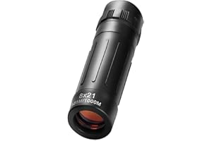 KHIRONHIVE High Definition 8x21 Monokular-Teleskop mit vollständig beschichteter BAK4-Optik, ideal für Naturbeobachtung und Sportveranstaltungen