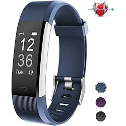 BANLVS Pulsera Actividad, Pulsera Inteligente con 14 Modos de Deporte, GPS Pulsómetro Monitor de Ritmo Cardíaco Sueño, Monitor de Actividad Impermeable IP67 Reloj Inteligente para iOS y Android