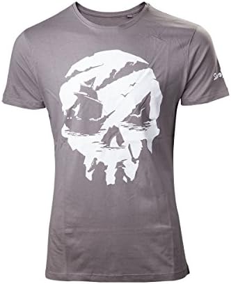 Sea Of Thieves T-Shirt Skull Logo Blue-XL