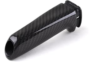 Coprimanopole Centrali Freno a Mano, TOTMOX Auto Grip Maniglia Leva Coperchio Freno a Mano per BMW 1 2 3 4 Serie E46 F90 E92 E60 E39 F30 F10 F20