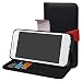 Produktbild Lenovo B Hülle,Mama Mouth Brieftasche Schutzhülle Case Hülle mit Kartenfächer und Standfunktion für Lenovo B 4,5 Zoll Smartphone,Schwarz