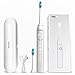 Produktbild Elektrische Zahnbürsten Saubere Zähne wie ein Zahnarzt Wasserdicht Vollständig waschbar Vollständig waschbar USB Ladekabel 5 Optionale Modi 2 Ersatzköpfe Für Erwachsene
