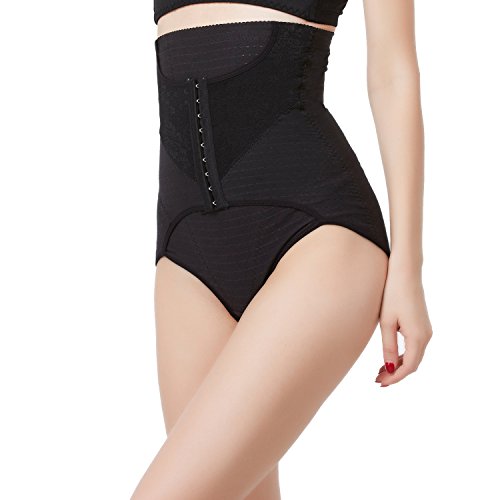 Fzmix Sexy Postpartum Control Panties Butt-Lifting Panties Women High Waist Pants Body Shaping Corset