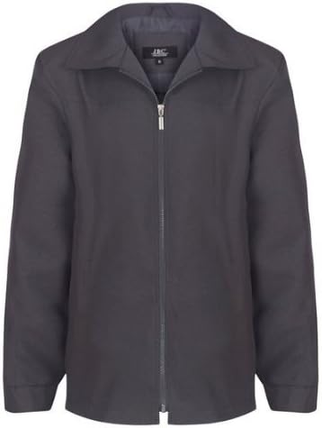 Mens Summer Light Weight Jacket Golf Style Sizes S- 5XL Flap Collars Comfortable Coat for All occasions Beige Navy Grey Black olive