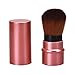Tonsee® Portable Women Mini Short Pincel Maquiagem Face Power Makeup Cleaning Brush (Rose)