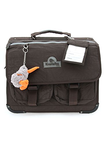 Kiwiwho CA8002 Cartable, 41 cm, Brown