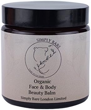 Organic Face &amp; Body Beauty Balm - Powerful anti ageing and healing balm high in Vitamin A, C &amp; E and Omega 3,6 &amp; 9 aids acne prone skin, stretch marks and scarring excellent night time moisturiser
