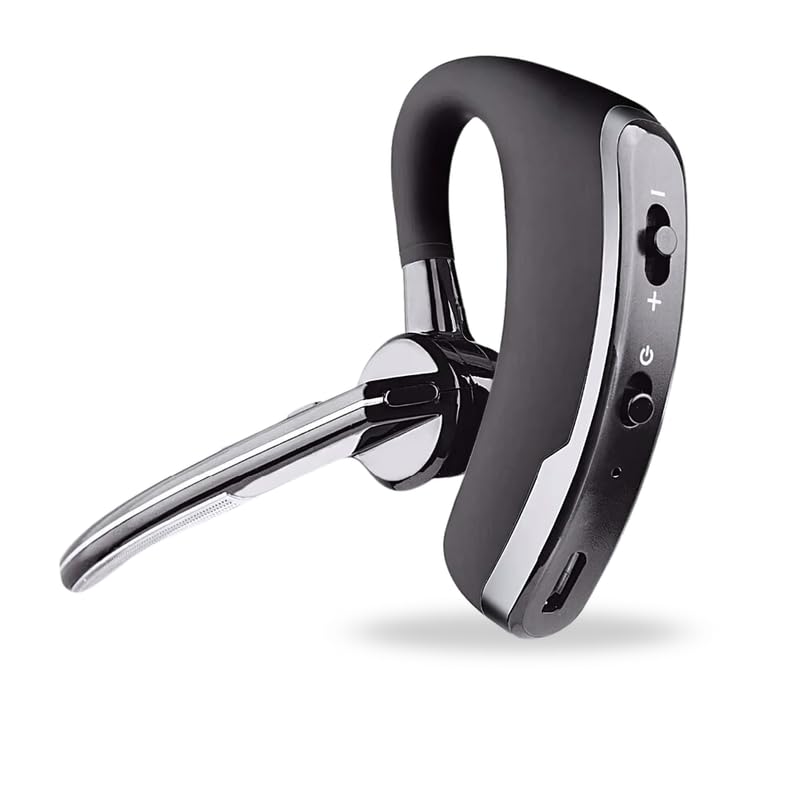 Drumstone 𝟏𝟓 𝐘𝐄𝐀𝐑𝐒 𝐖𝐀𝐑𝐑𝐀𝐍𝐓𝐘 Headset Bluetooth V5.0 with Mic and Noise Cancellation Feature for Gym, Sports, Tr