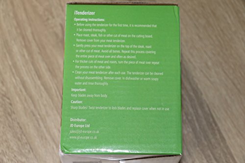 Fleischzartmacher Fleischstecher Steaker Grill Marinieren Edelstahl 56 Klingen - 7