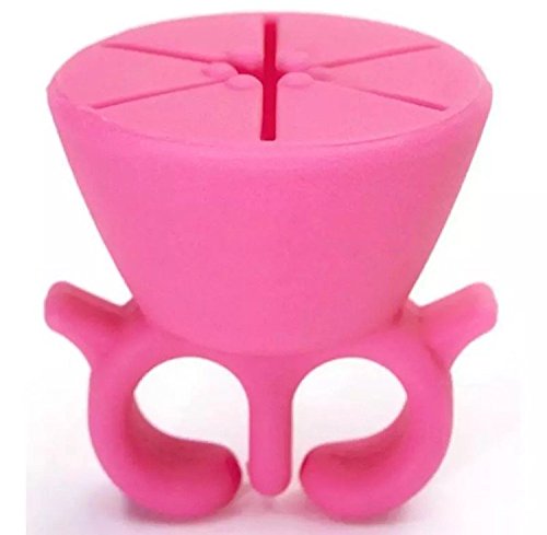 OHA-FASHION Nagellackhalter ✮✮✮ PINK – Fantastischer Einführungspreis – perfekte Maniküre – eine Revolution – lackieren Sie Ihre Nägel in Perfektion – machen Sie Ihr Leben einfacher – keine Nagellack-Unfälle mehr – ein absolutes Must-Have ✮✮ - 3